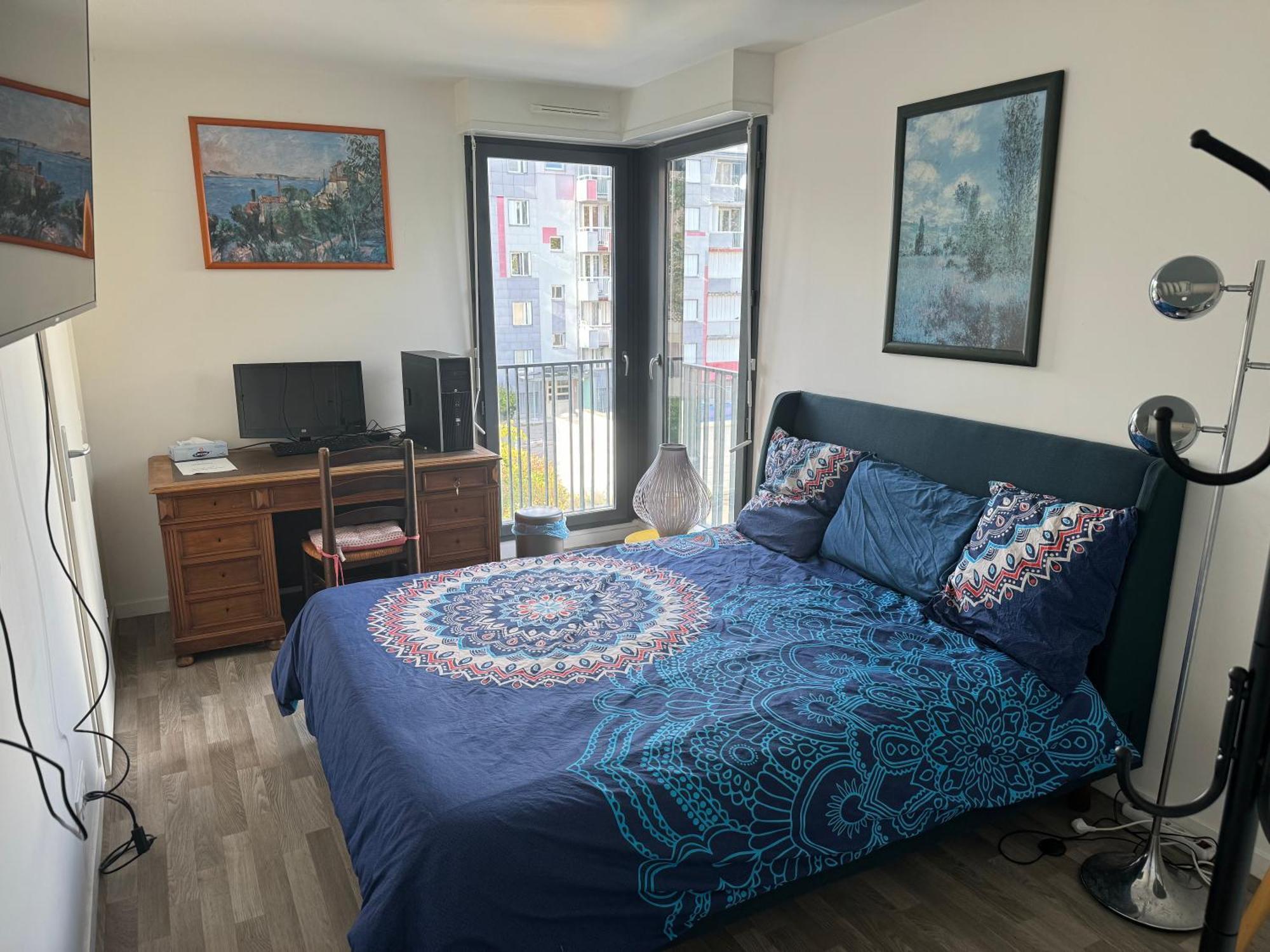 Grande Chambre 14 M2 Avec Salle De Bain Privative A Nanterre Prefecture Proche La Defense Arena Campus Sncf Et Paris Εξωτερικό φωτογραφία